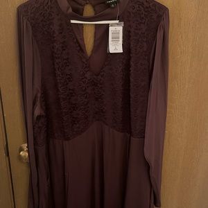 Purple torrid dress 3x